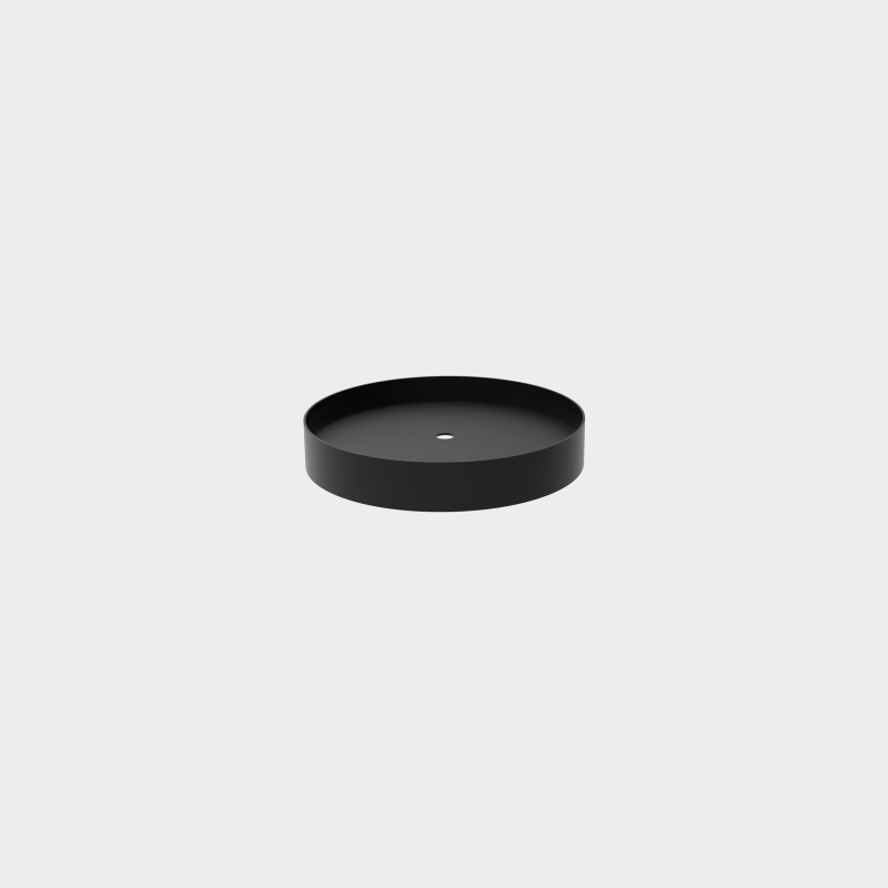 Totem Union for shades Ø185x31,5mm Black Textured
