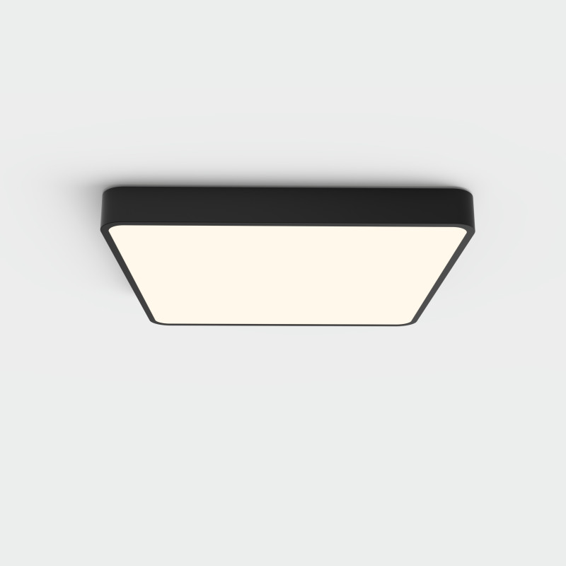 Turin stropné svietidlo 3761/50 Black, LED 39W 5900lm, CRI90 CL.I, Integrated LED, 2700K-3000K-4000K Slide Switch, Dim. DALI/Pu