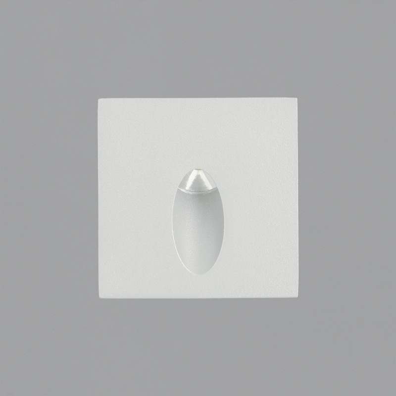 Virgo Recessed 2064 White, LED 3W 3000K 60lm, CRI90 CL.II IP65