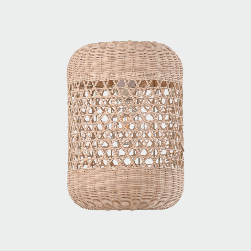 Vivian Shade Ø280x400mm Natural Raffia, E27