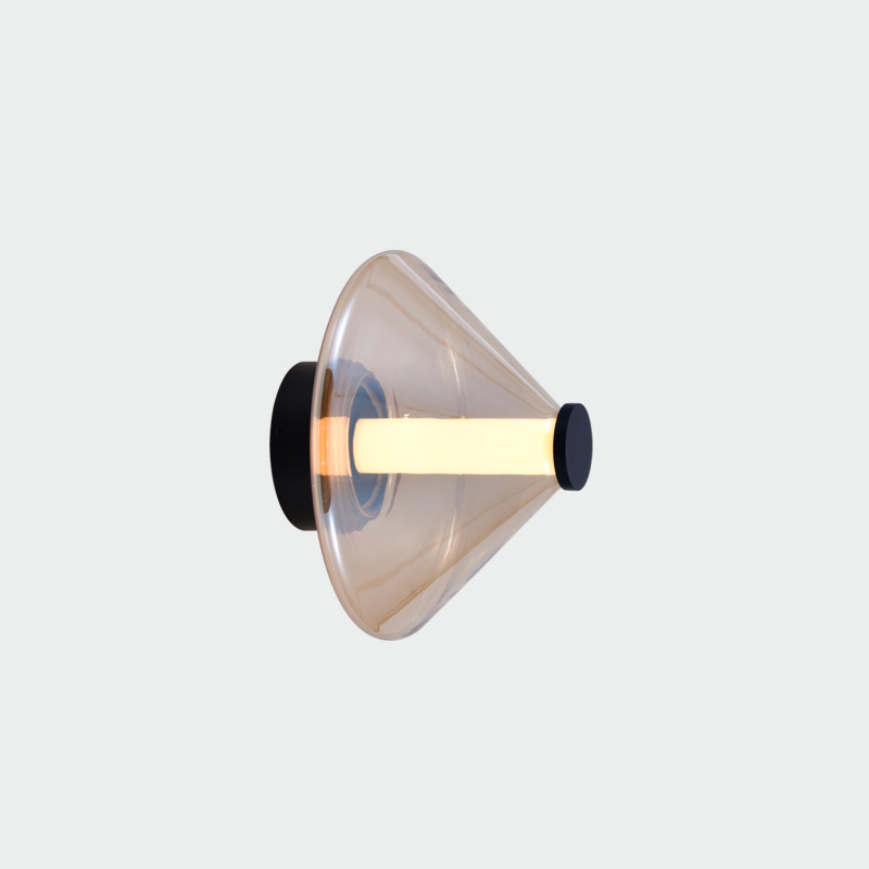 Yara Wall Lamp Ø250 mm Amber, LED 9.5W 2700K 855lm, CRI90 CL.I, MULTI-PACK