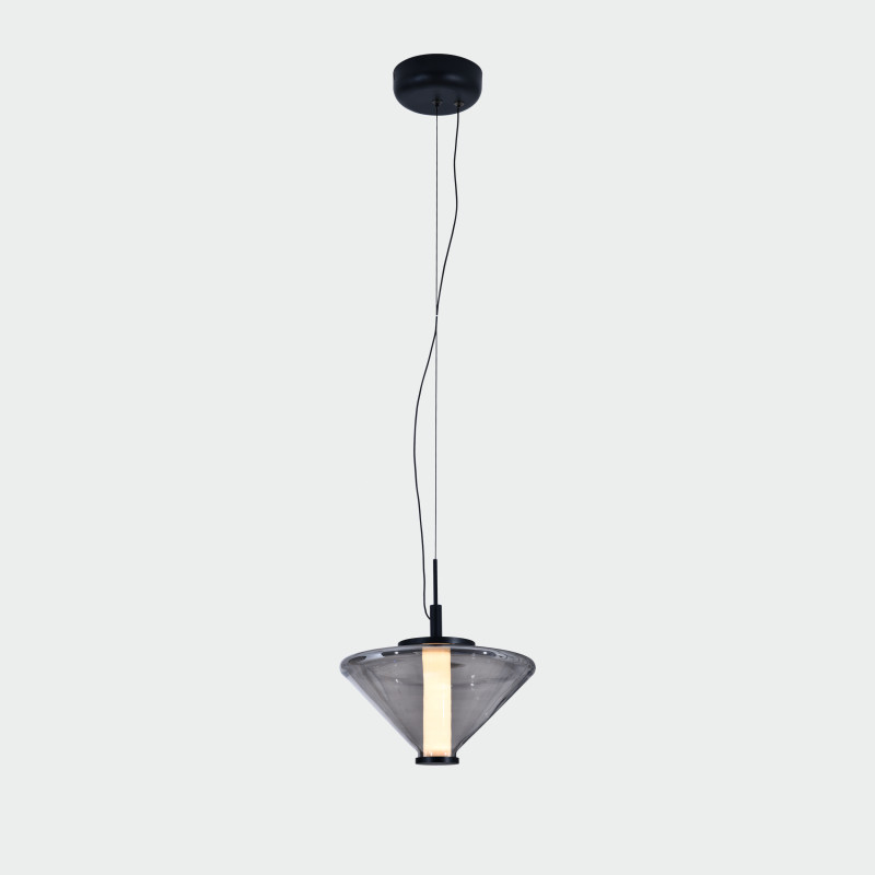 Yara Pendant lamp Ø250 mm Fumé, LED 9.5W 2700K 855lm, CRI90 CL.I, MULTI-PACK