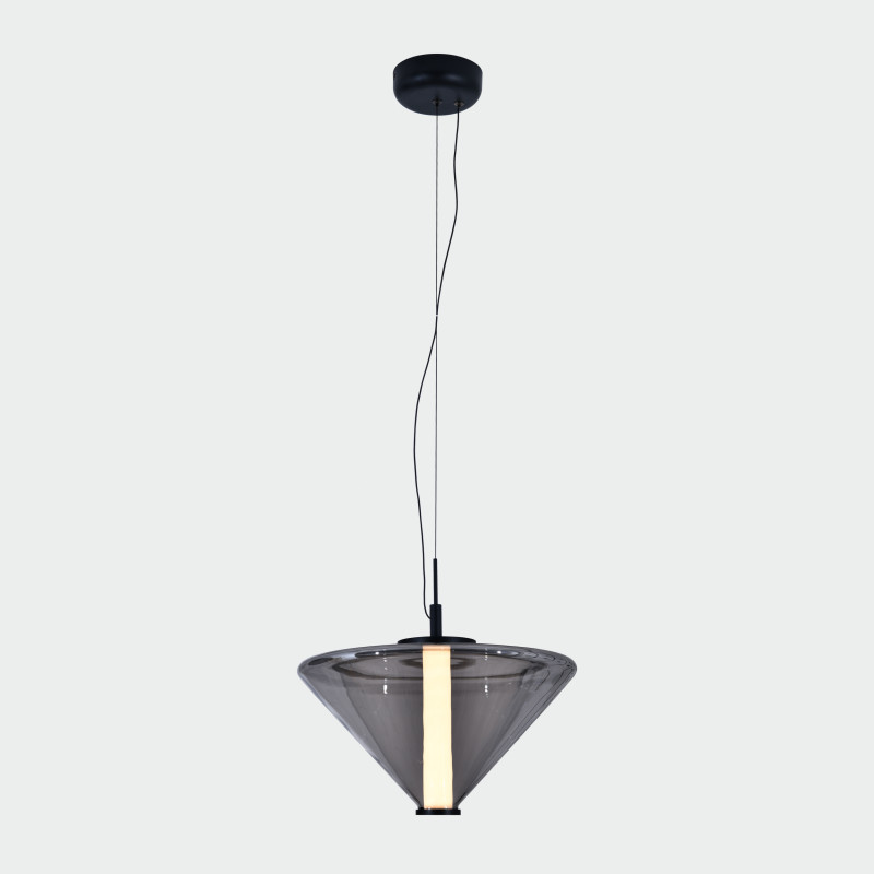 Yara Pendant lamp Ø350 mm Fumé, LED 14.5W 2700K 1315lm, CRI90 CL.I, MULTI-PACK