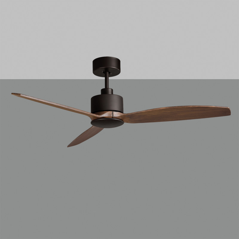 Garbin Ceiling Fan 2502/52 Black/Walnut, MOTOR DC 30W, CL.I, Remote control