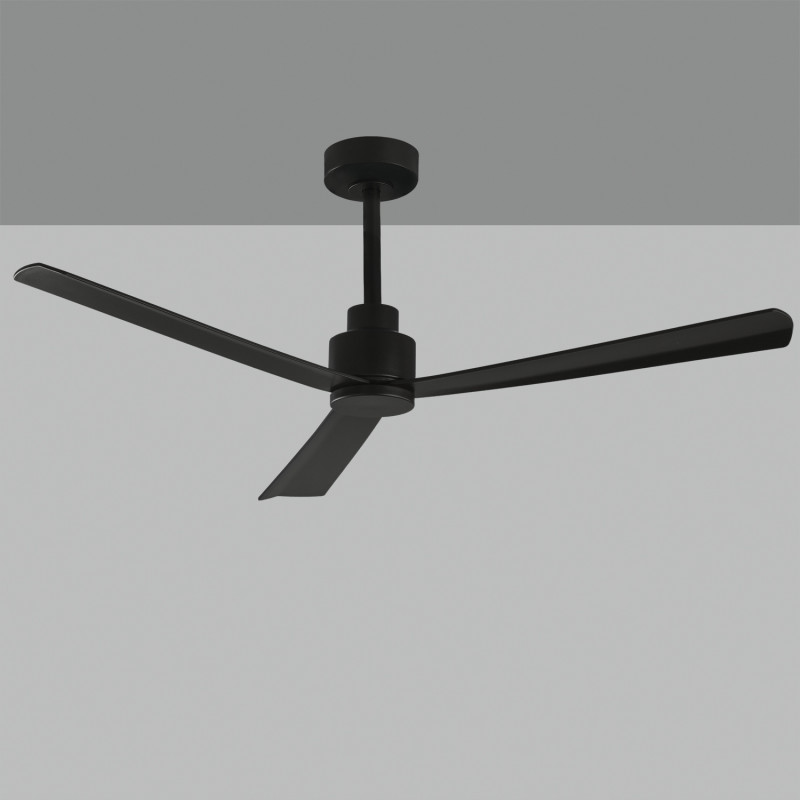 Gregal Ceiling Fan 2520/52 Black/Black, MOTOR DC 35W, CL.I, Remote control