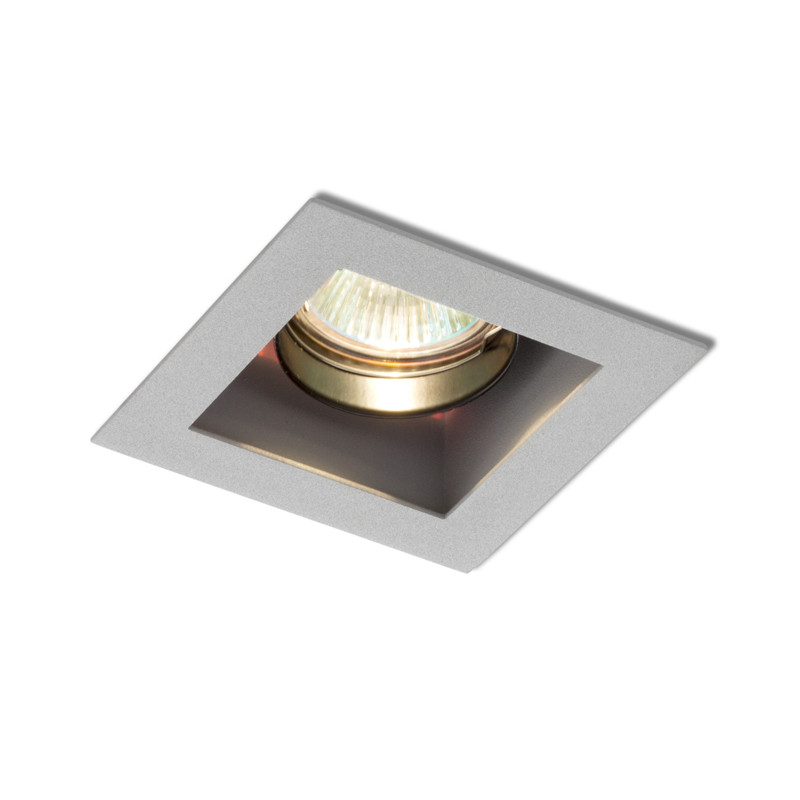 RENDL RENDL MONE I výklopná striebornosivá 12V GU5,3 50W R10216
