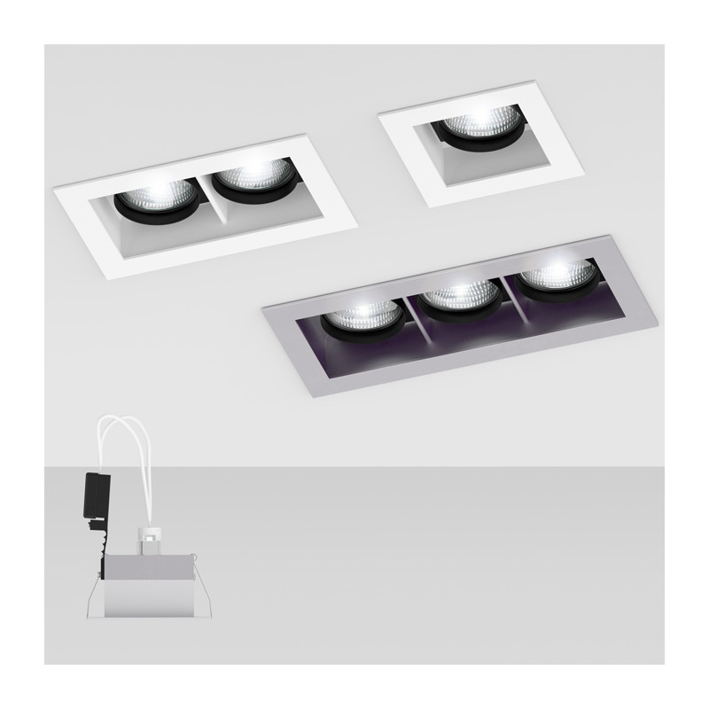 RENDL RENDL MONE I výklopná biela 12V GU5,3 50W R10204