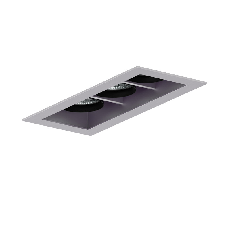 RENDL RENDL MONE III výklopná striebornosivá 12V GU5,3 3x50W R10218