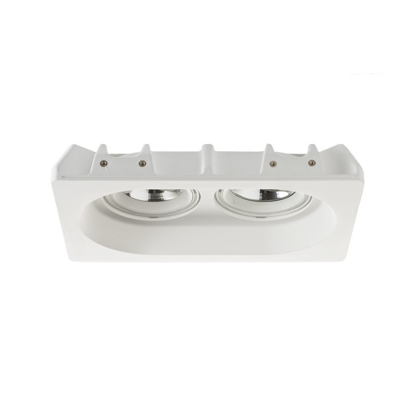 RENDL RENDL DINGO II nakláňacia sadrová 230V LED G53 2x15W R10270