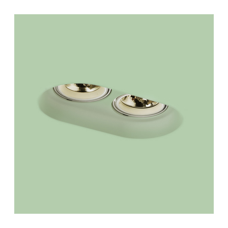 RENDL RENDL DINGO II nakláňacia sadrová 230V LED G53 2x15W R10270