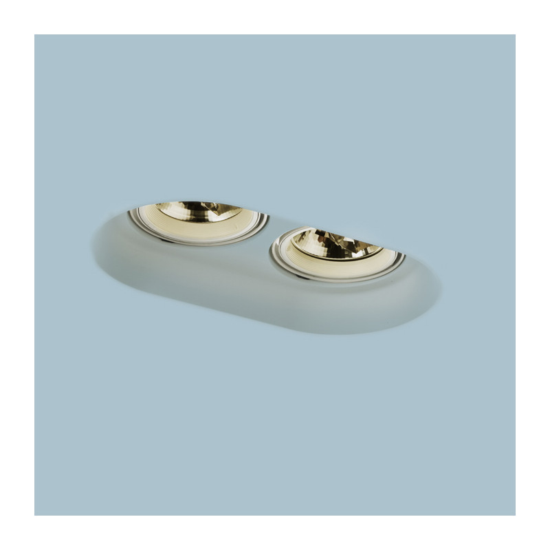 RENDL RENDL DINGO II nakláňacia sadrová 230V LED G53 2x15W R10270