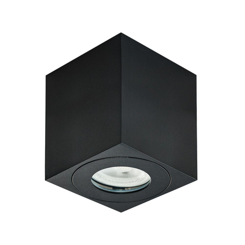EMITHOR ALUX IP 1xGU10/35W,IP44, BLACK