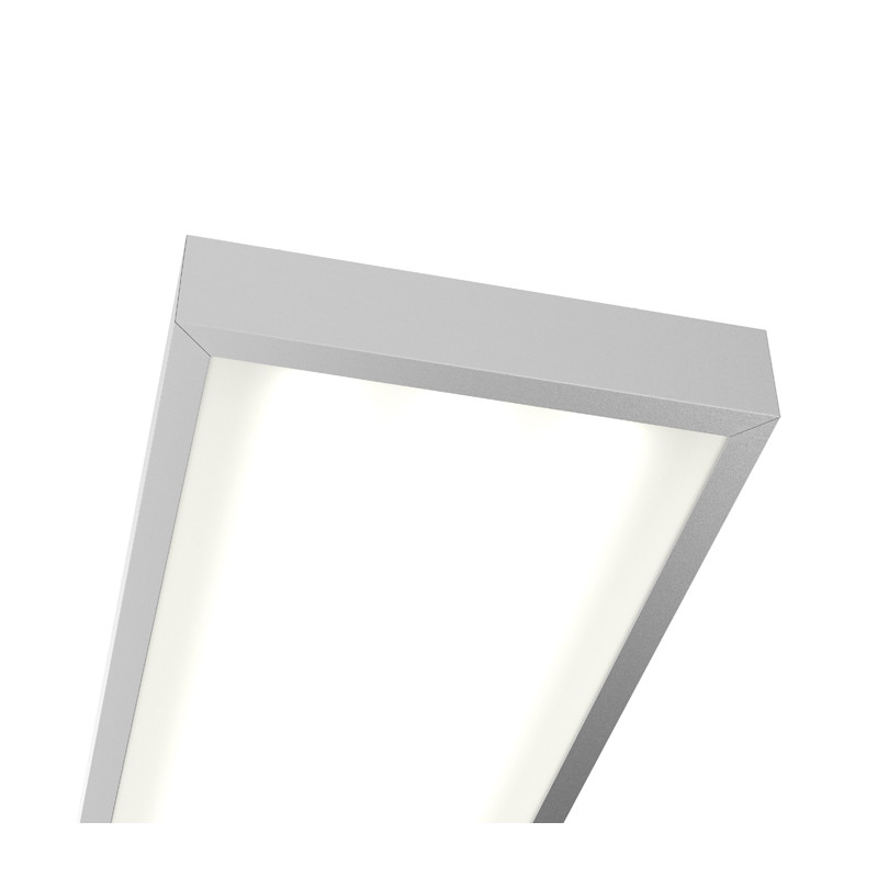 RENDL RENDL STRUCTURAL 120x30 přisazená česaný hliník 230V G5 3x28W R10098