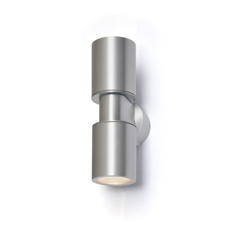 RENDL RENDL MAC DUO nástěnná hliník 230V GU10 2x35W IP54 R10169