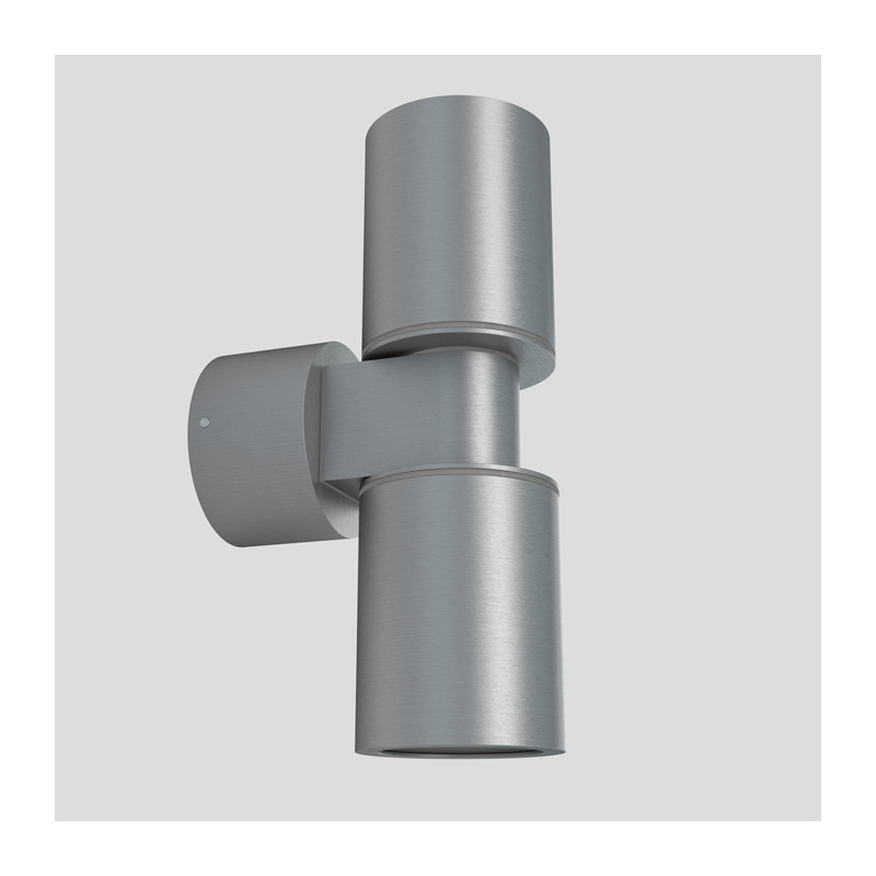 RENDL RENDL MAC DUO nástěnná hliník 230V GU10 2x35W IP54 R10169