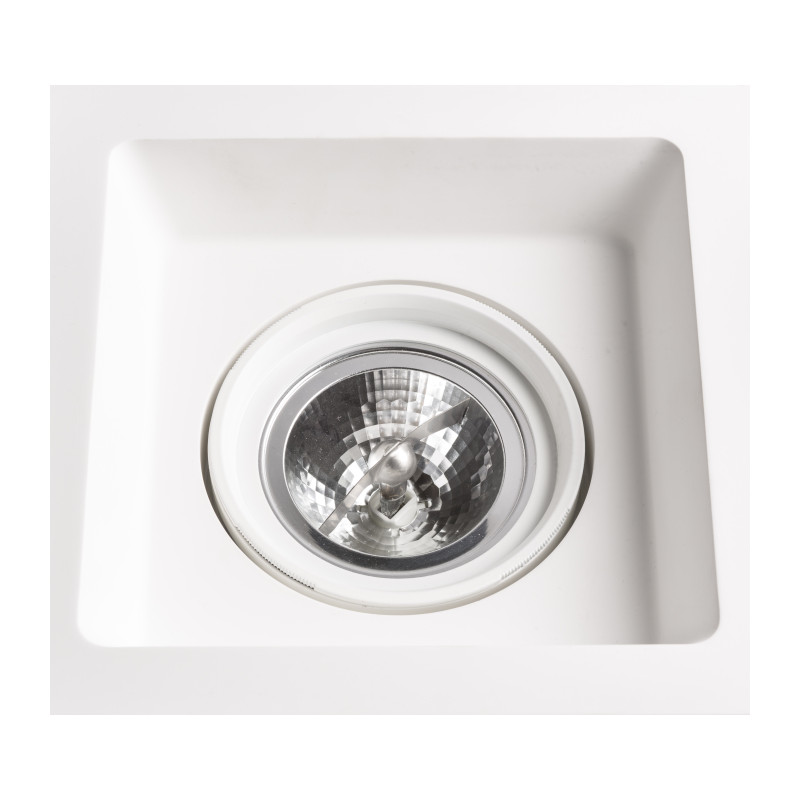 RENDL RENDL DINO SQ G53 náklopná sádrová 230V LED G53 15W R10272