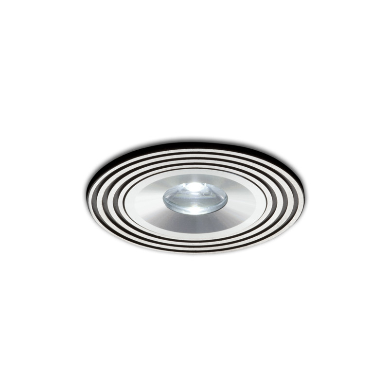 RENDL RENDL SISI zápustná černá hliník 230V/350mA LED 1W 3000K R10274