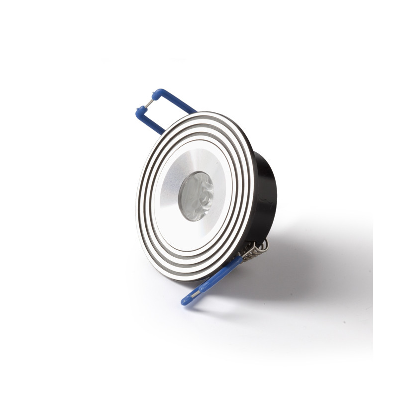 RENDL RENDL SISI zápustná černá hliník 230V/350mA LED 1W 3000K R10274