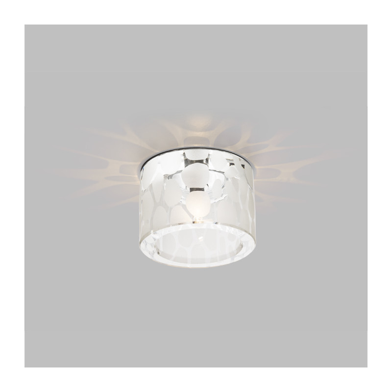 RENDL RENDL ZERAF zápustná čiré sklo/satinované sklo 230V G9 40W R10281