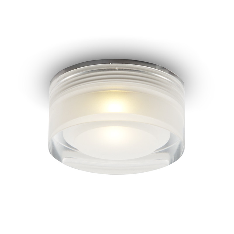 RENDL RENDL EOS R 1W zápustná čirá/satinovaný akryl 230V/350mA LED 1W 3000K R10290