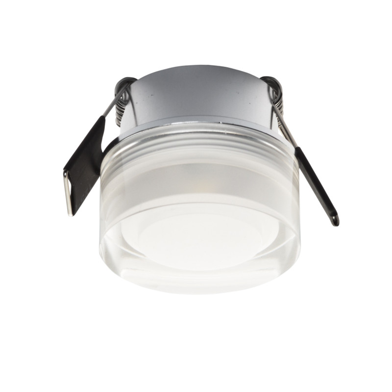 RENDL RENDL EOS R 1W zápustná čirá/satinovaný akryl 230V/350mA LED 1W 3000K R10290