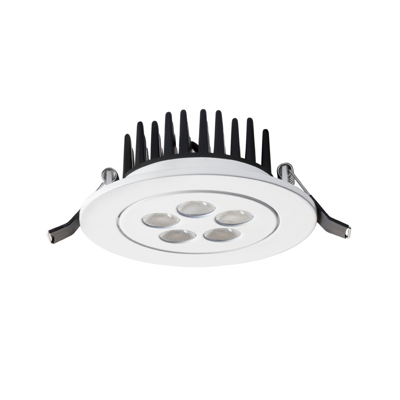 RENDL RENDL ELEKTRA kruhová zápustná bílá 230V/350mA LED 5x1W 3000K R10291