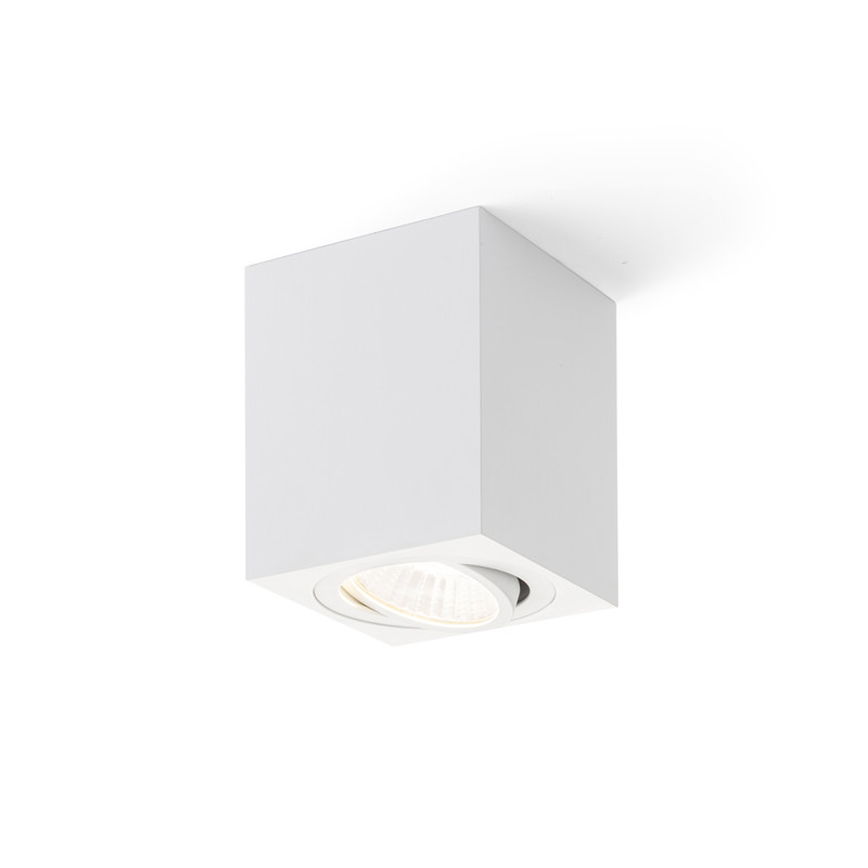 RENDL RENDL MAYO SQ stropní výklopná bílá 230V/700mA LED 9W 36° 2700K R10326