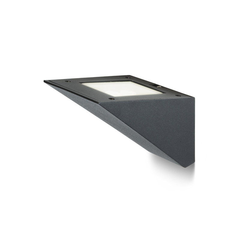 RENDL RENDL ADIVA nástěnná černá 230V/350mA LED 6x1W 33° IP54 3000K R10341