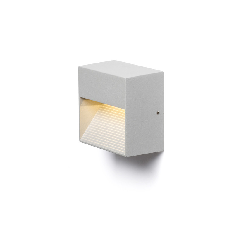 RENDL RENDL ITAKA nástěnná stříbrnošedá 230V LED 2W IP54 3000K R10379