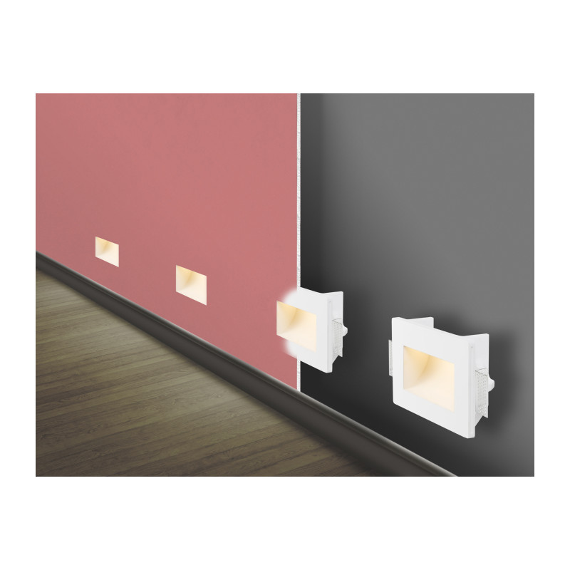 RENDL RENDL DIP zápustná sádrová 500mA LED 24x0.5W 3000K R10453