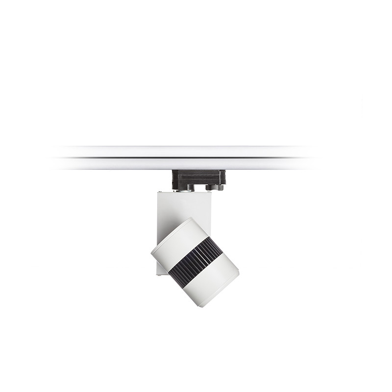 RENDL RENDL BOUGIE pro tříokr. lištu bílá/černá 230V LED 20W 24° 3000K R10529