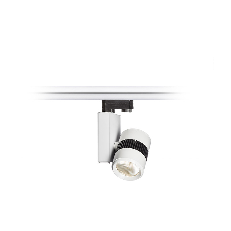 RENDL RENDL BOUGIE pro tříokr. lištu bílá/černá 230V LED 20W 24° 3000K R10529