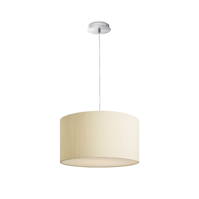 RENDL RENDL LALO 40 závěsná krémově bílá matný nikl 230V LED E27 3x15W R10605