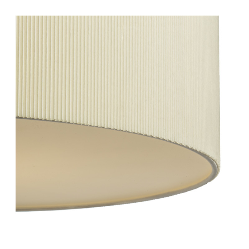 RENDL RENDL LALO 40 závěsná krémově bílá matný nikl 230V LED E27 3x15W R10605