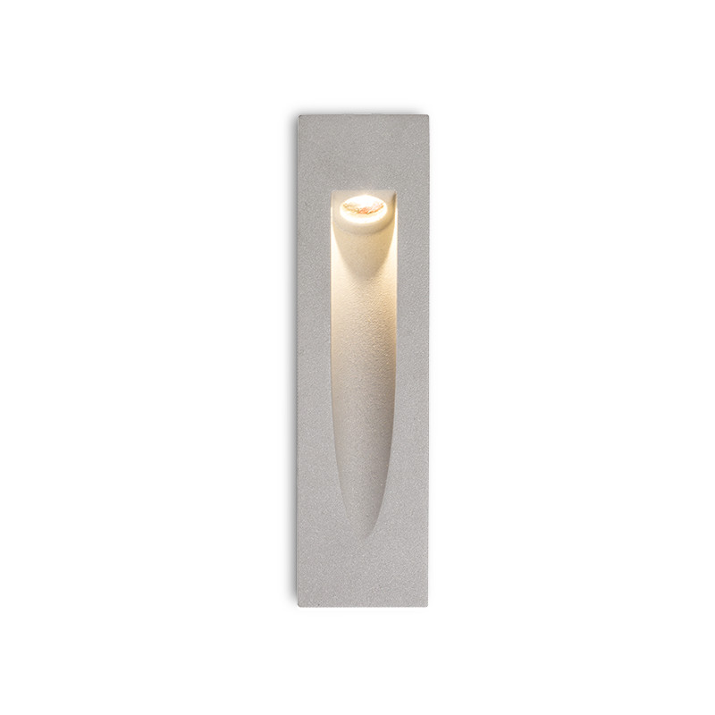RENDL RENDL GAP zápustná stříbrnošedá 230V LED 3W IP54 3000K R10545