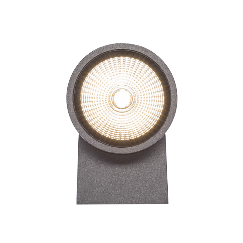 RENDL RENDL MIZZI II antracitová 230V LED 2x12W 44° IP65 3000K R10550