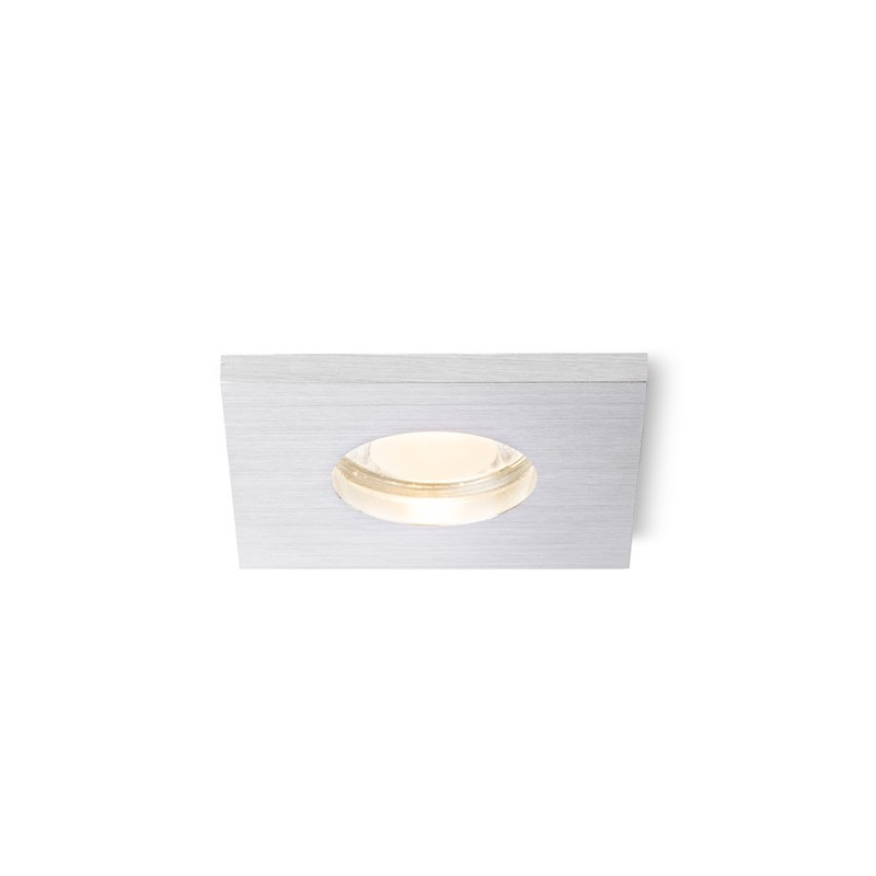 RENDL RENDL ASTOR SQ česaný hliník 230V GU10 50W IP65 R10574
