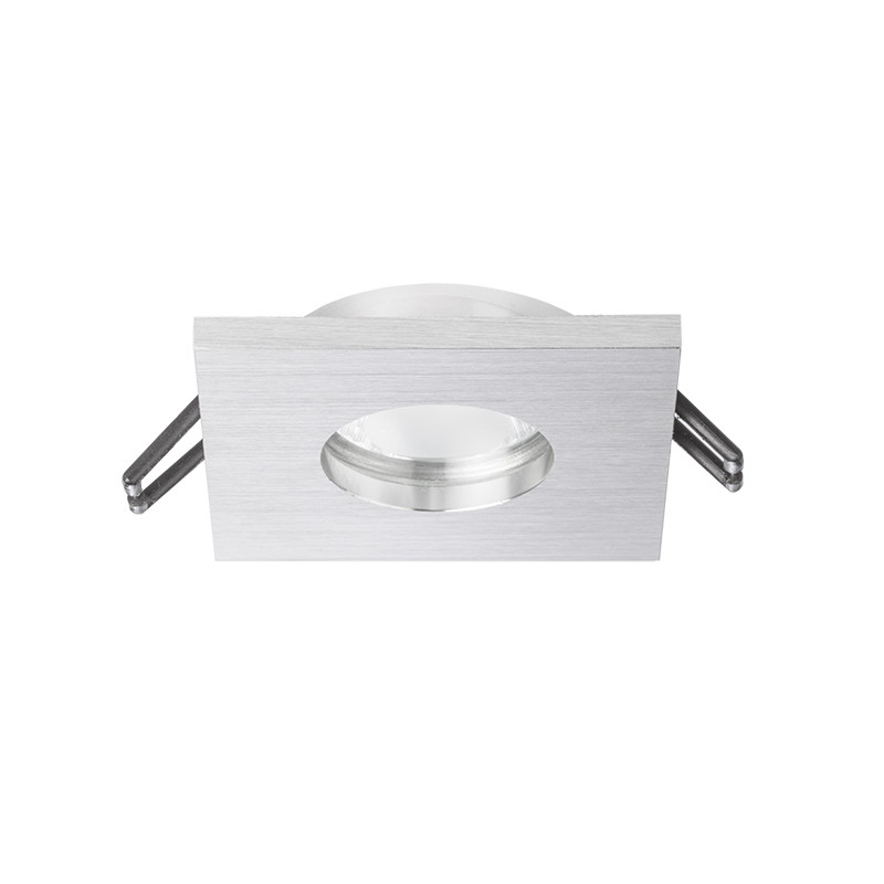 RENDL RENDL ASTOR SQ česaný hliník 230V GU10 50W IP65 R10574