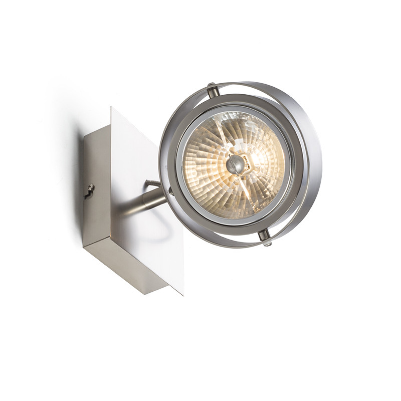 RENDL RENDL CASSIE nástěnná matný nikl 230V LED G53 15W R10591