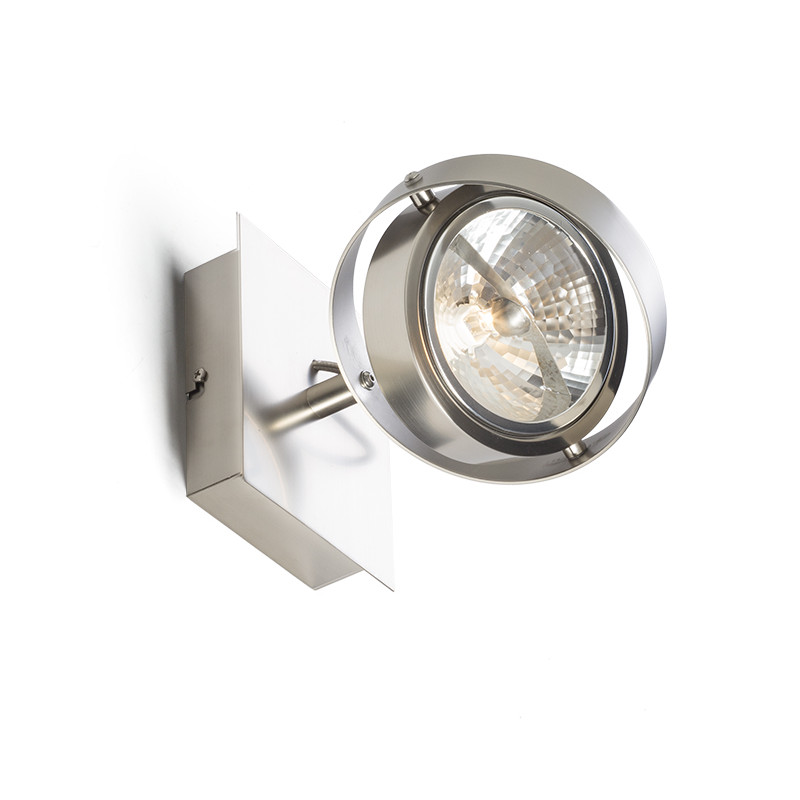 RENDL RENDL CASSIE nástěnná matný nikl 230V LED G53 15W R10591