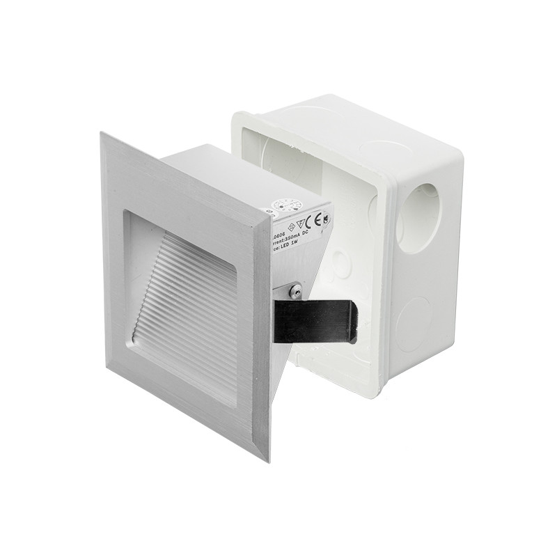 RENDL RENDL INTRO M česaný hliník 350mA LED 1W 3000K R10606