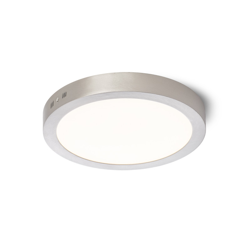 RENDL RENDL SLENDER R 30 přisazená matný nikl 230V LED 24W 3000K R11283