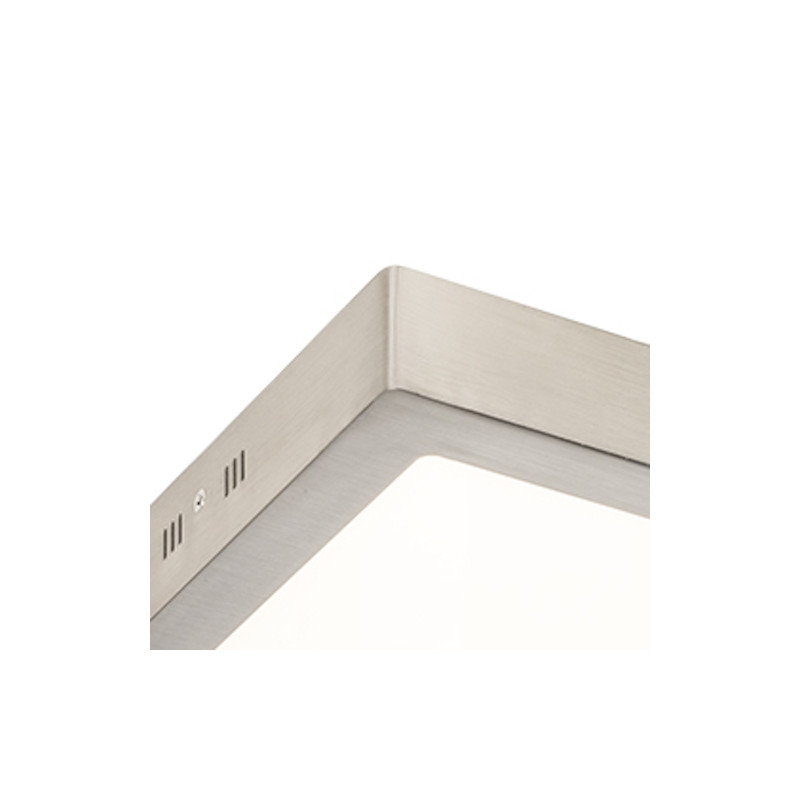 RENDL RENDL SLENDER SQ 12 přisazená matný nikl 230V LED 6W 3000K R11284