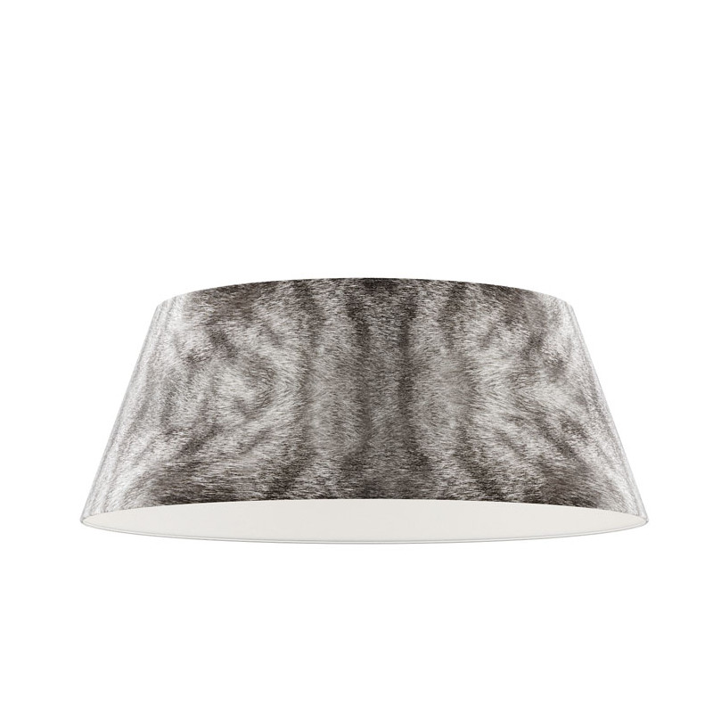 RENDL RENDL KARO 80/30 stínidlo Alaska šedá/bílé PVC max. 23W R11402