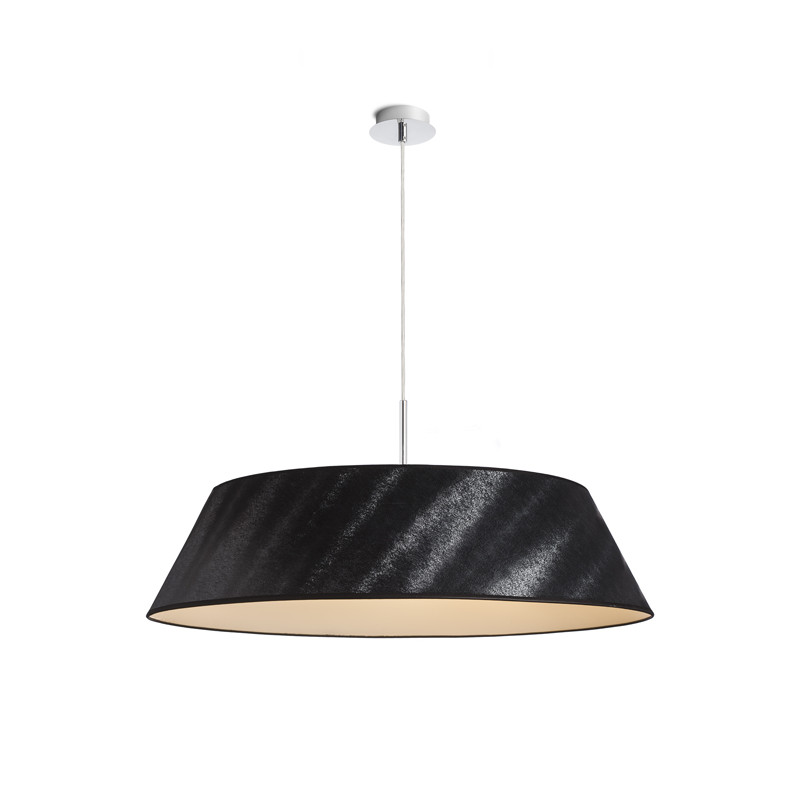 RENDL RENDL KARO 80/20 stínidlo Alaska šedá/bílé PVC max. 23W R11404