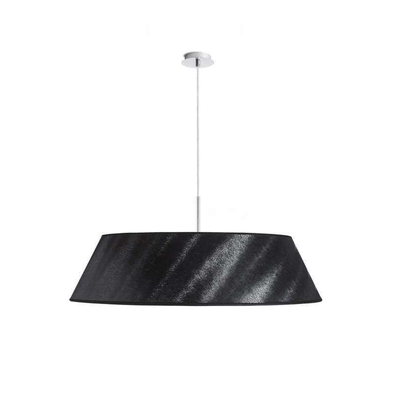RENDL RENDL KARO 80/20 stínidlo Alaska šedá/bílé PVC max. 23W R11404