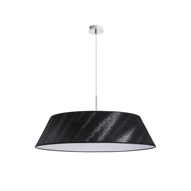 RENDL RENDL KARO 80/20 stínidlo Alaska šedá/bílé PVC max. 23W R11404