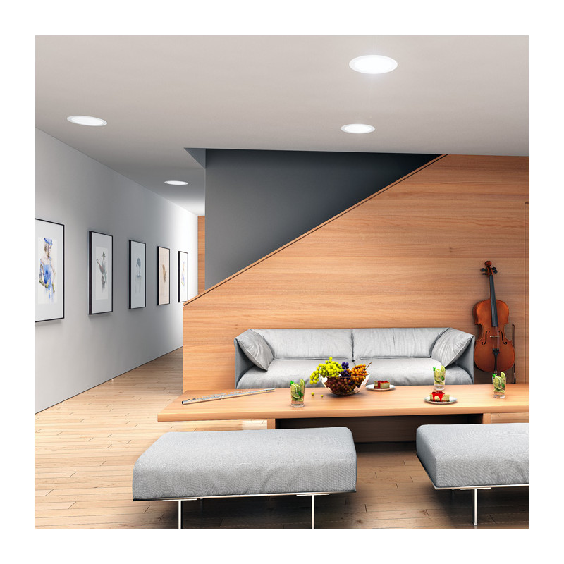 RENDL RENDL SLENDER R 30 zápustná bílá 230V LED 24W 3000K R11748