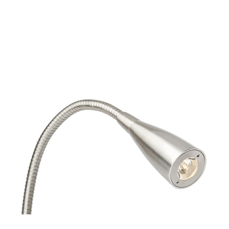 RENDL RENDL POINT nástěnná matný nikl 230V LED 3W 40° 3000K R11758