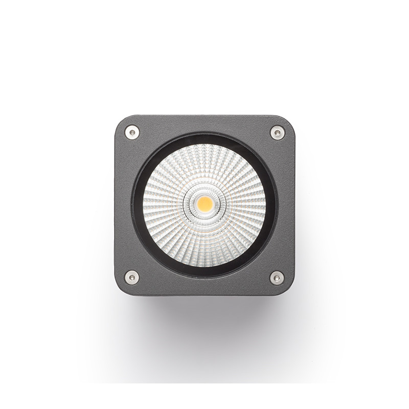 RENDL RENDL MIZZI SQ stropní antracitová 230V LED 12W 46° IP54 3000K R11966